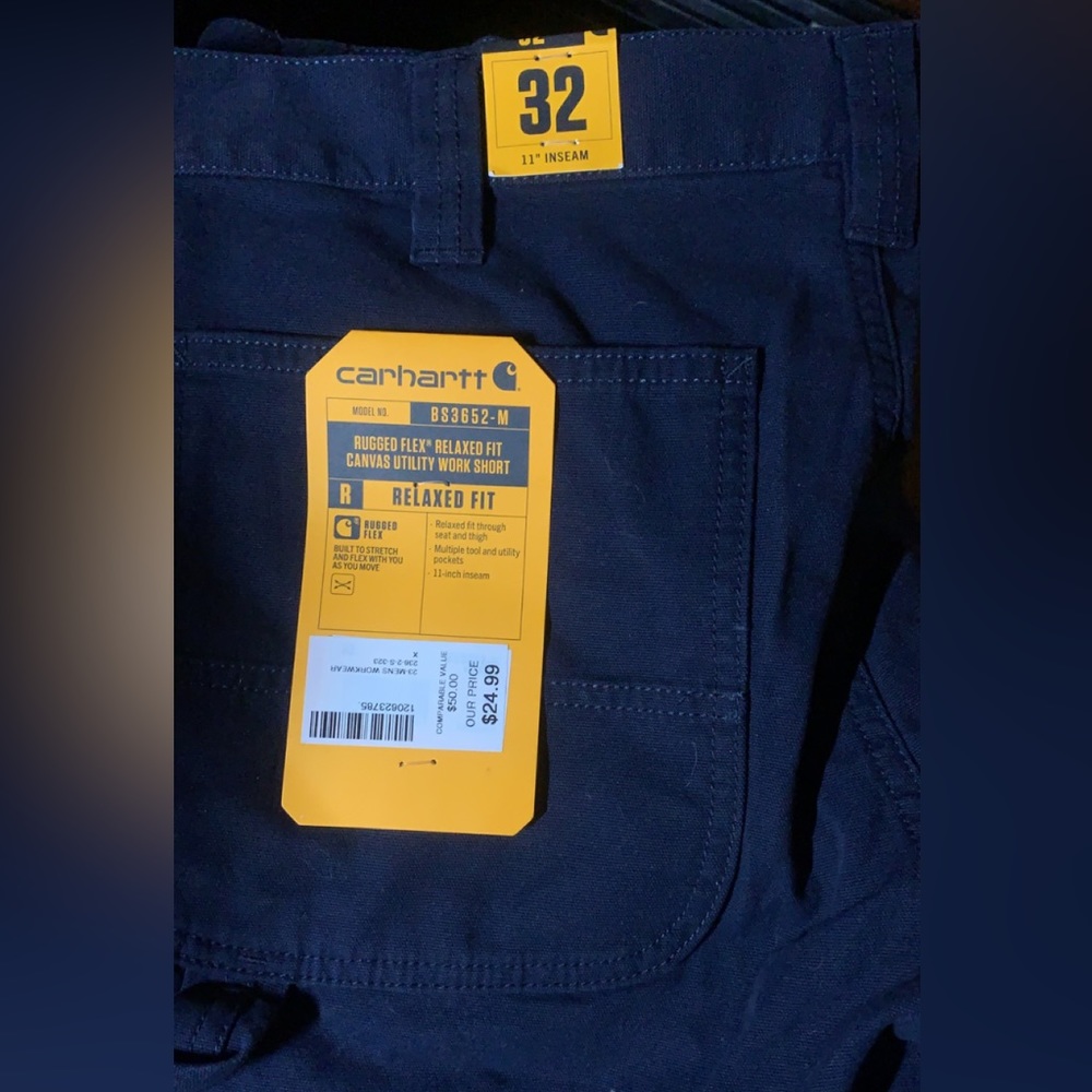 Cart hart shorts never worn